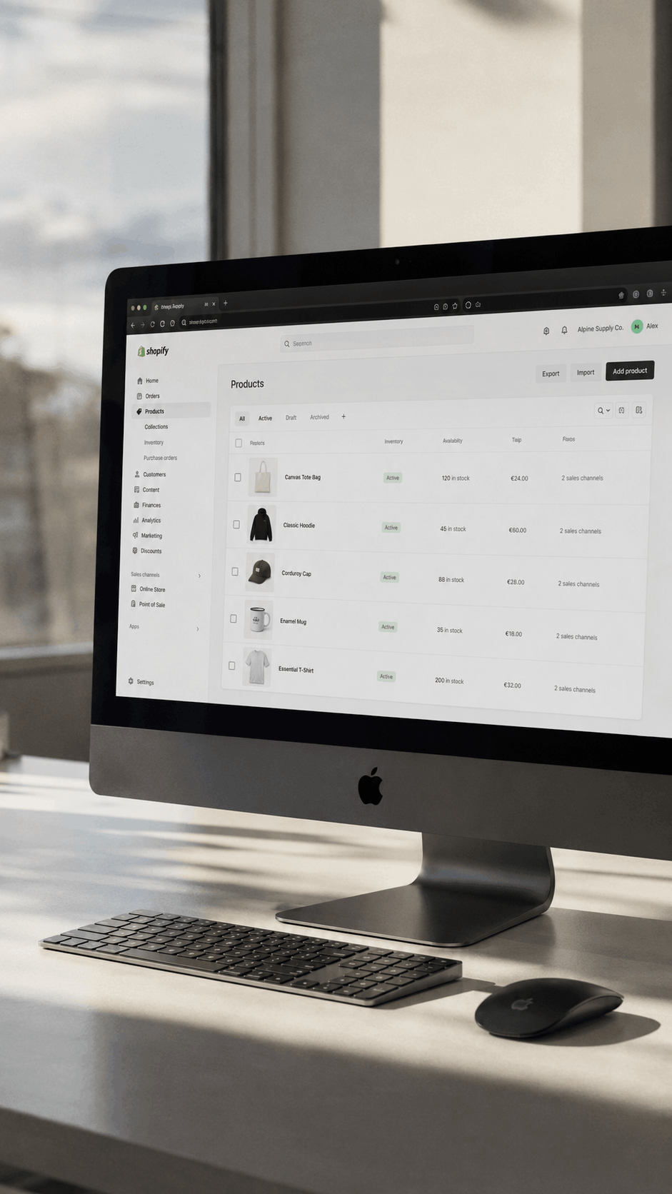 E-commerce design