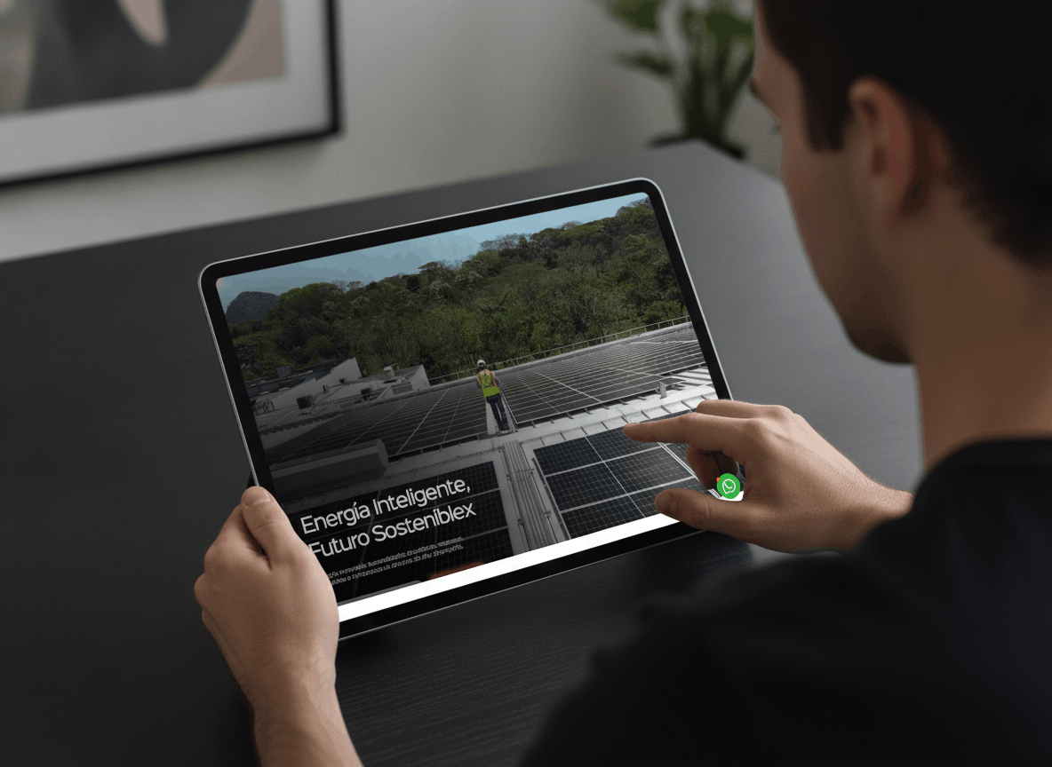Dobotica, sitio web de energía desarrollado por Lideki
