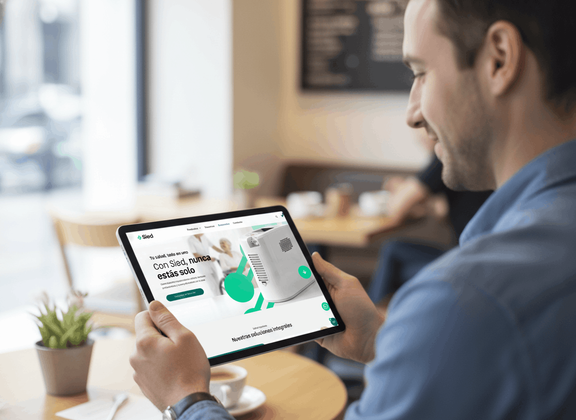 Sied Care, sitio web de salud desarrollado por Lideki