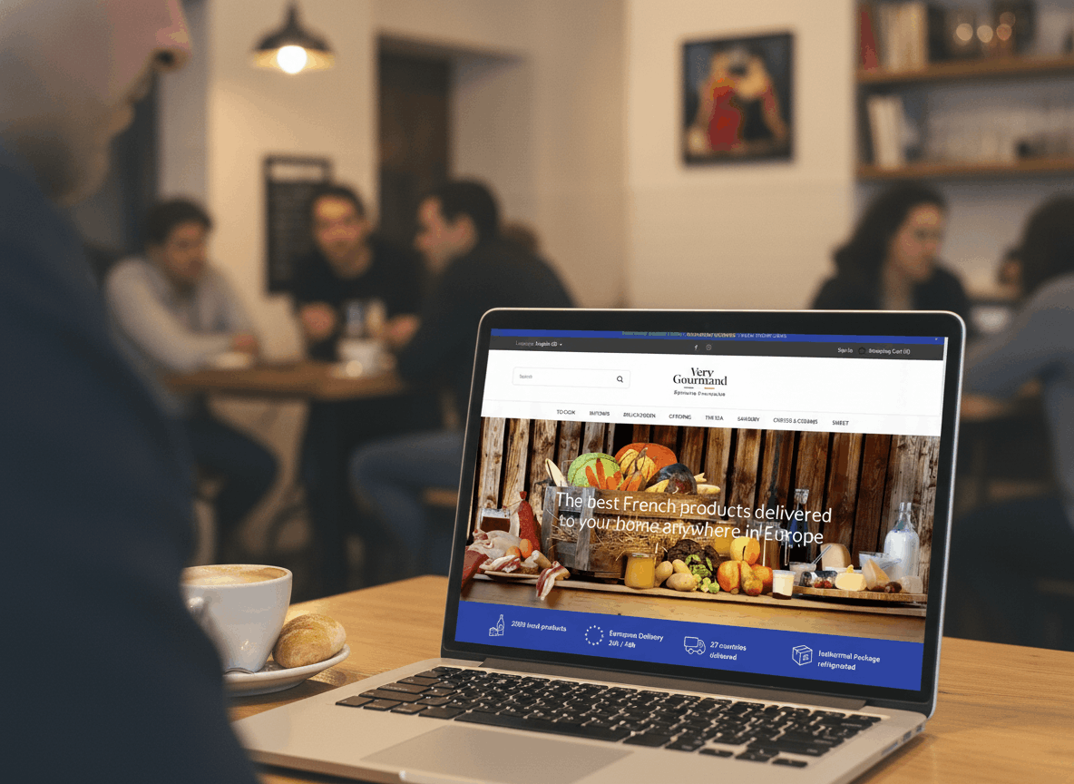 Very Gourmand, e-commerce de comida desarrollado por Lideki